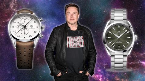 Elon Musk watches collection